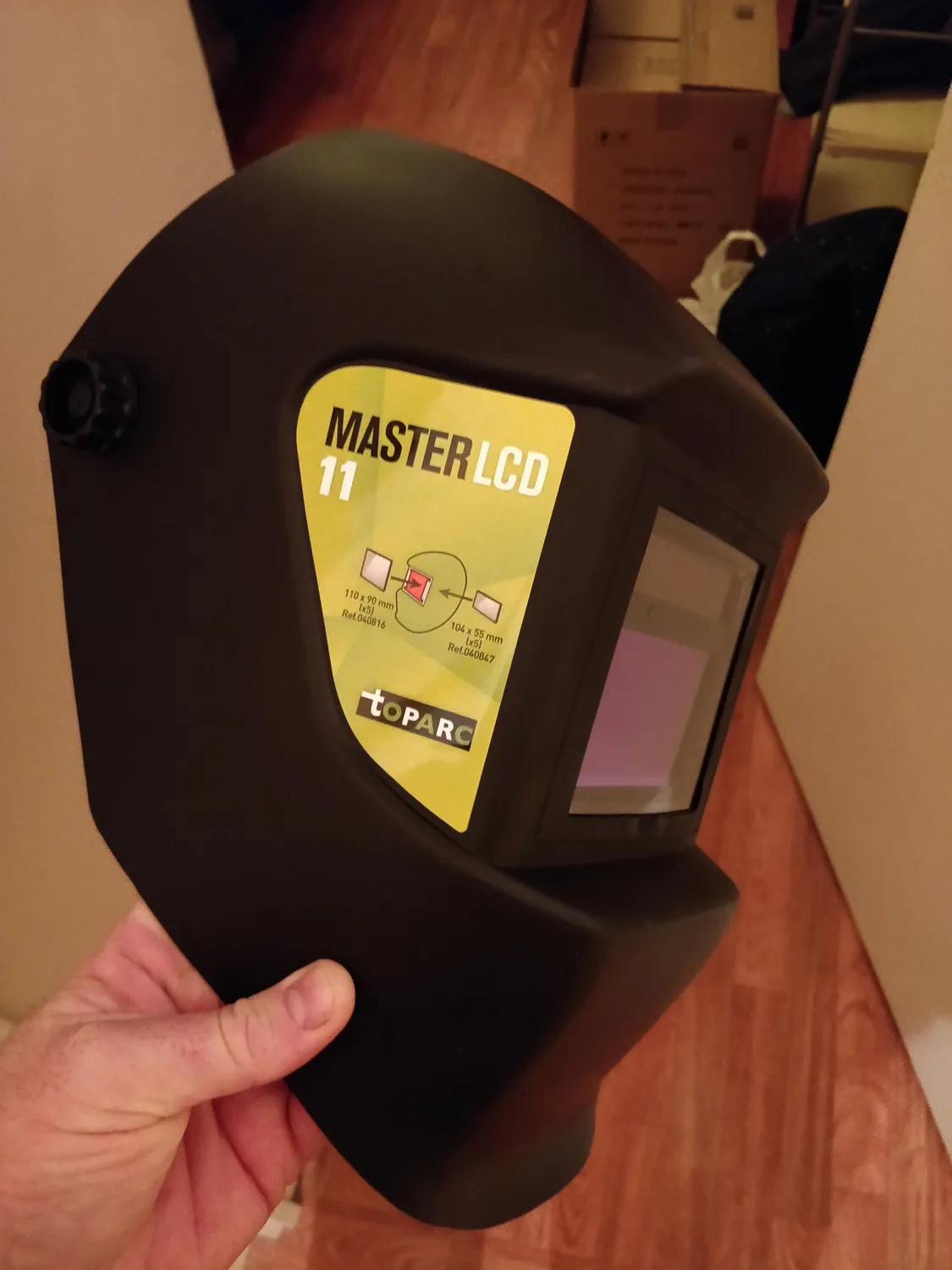 GYS MASTER 11 masque de soudage LCD teinte 11 noir