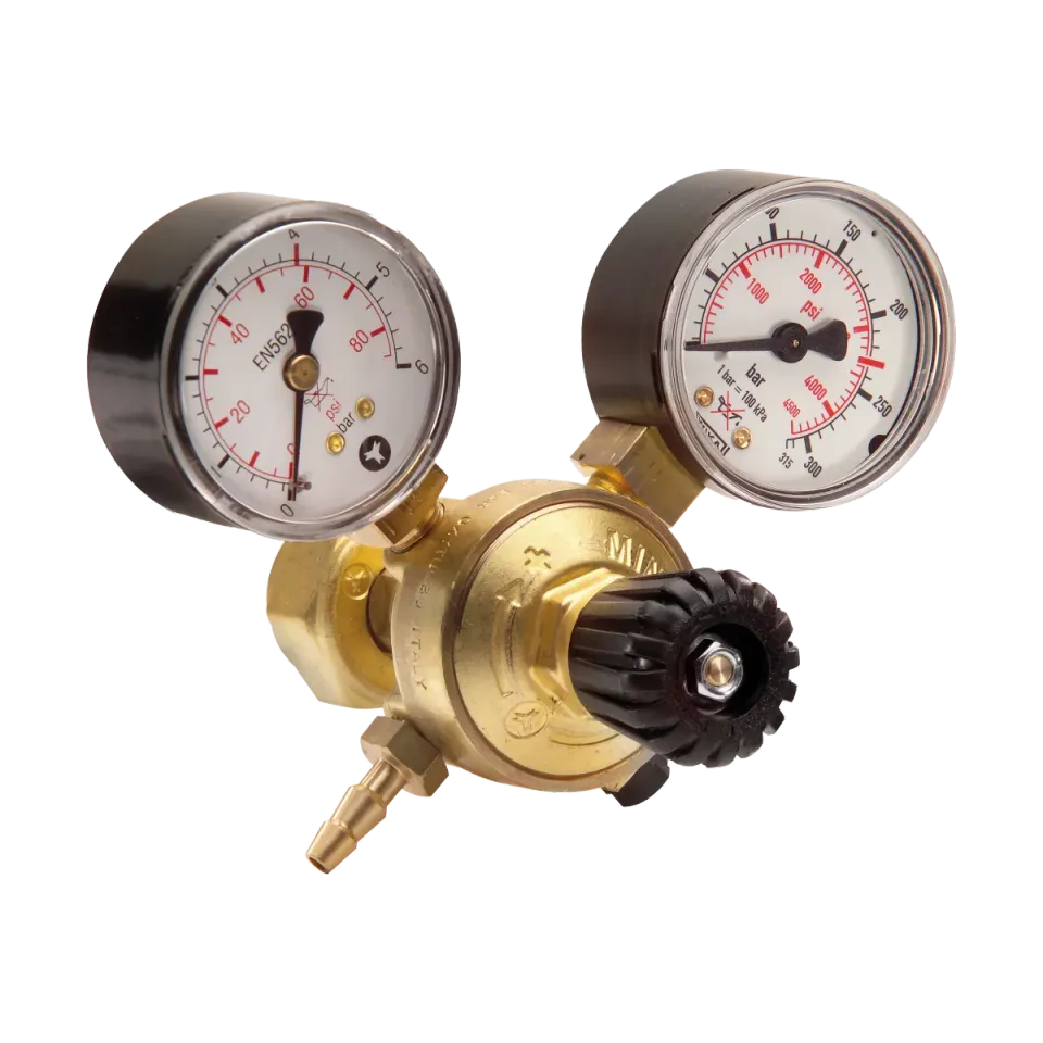 CFH DR 516 détendeur de gaz de protection à deux manomètres