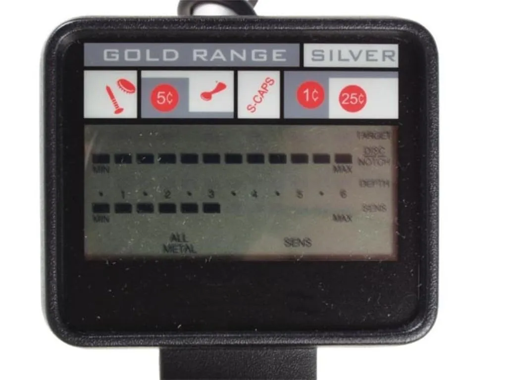 Velleman CMD02 Détecteur de Métaux LCD Disque 20 cm