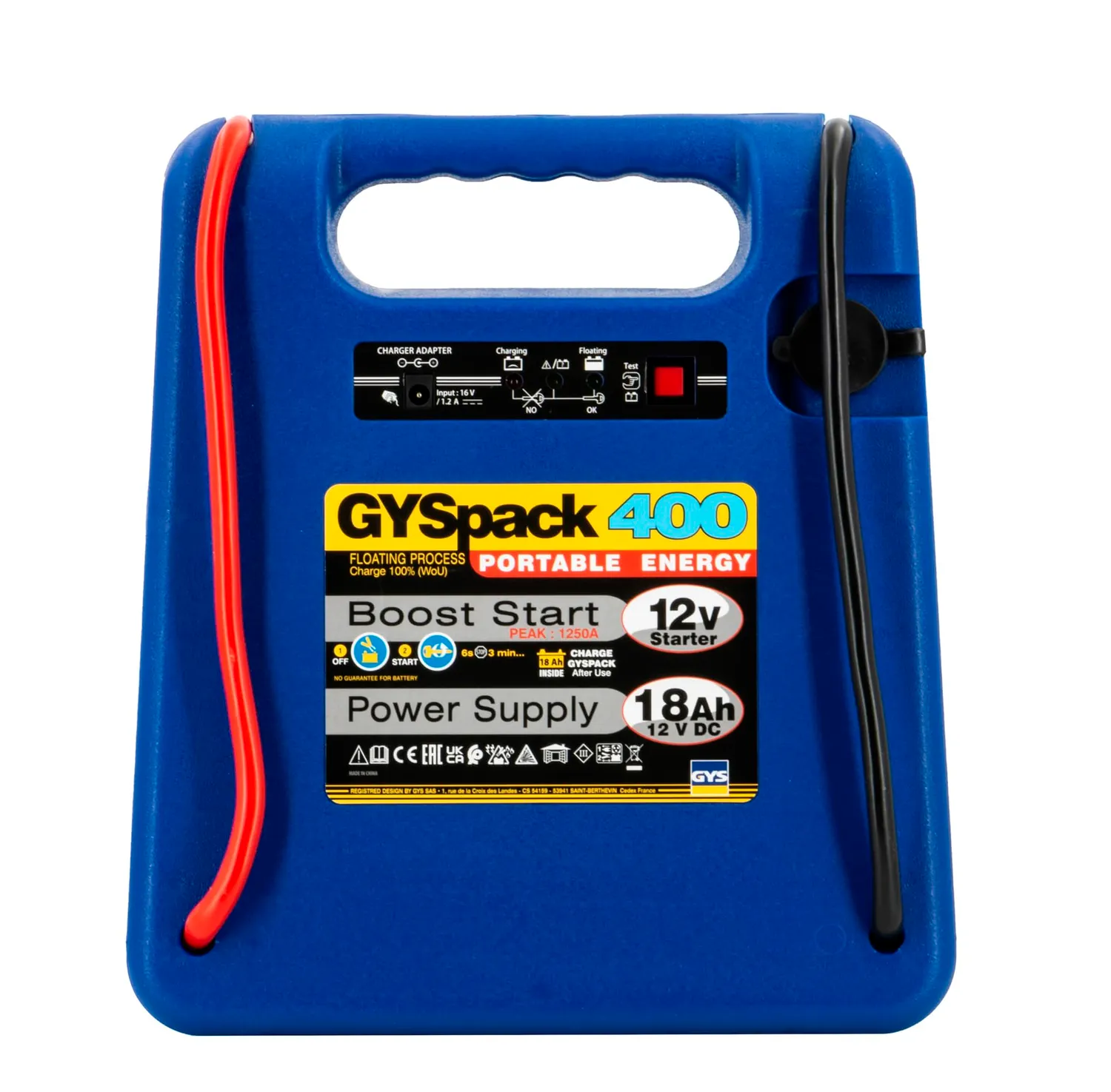 GYS GYSPACK 400 démarreur autonome 12 V