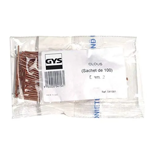 GYS clous de soudage MIG Ø 2 mm lot de 100
