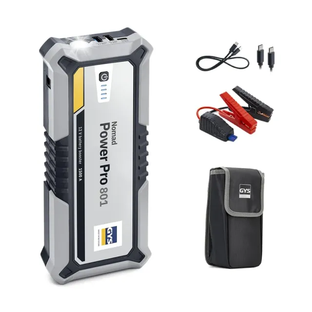 GYS Nomad Power Pro 801 booster batterie 12V lithium