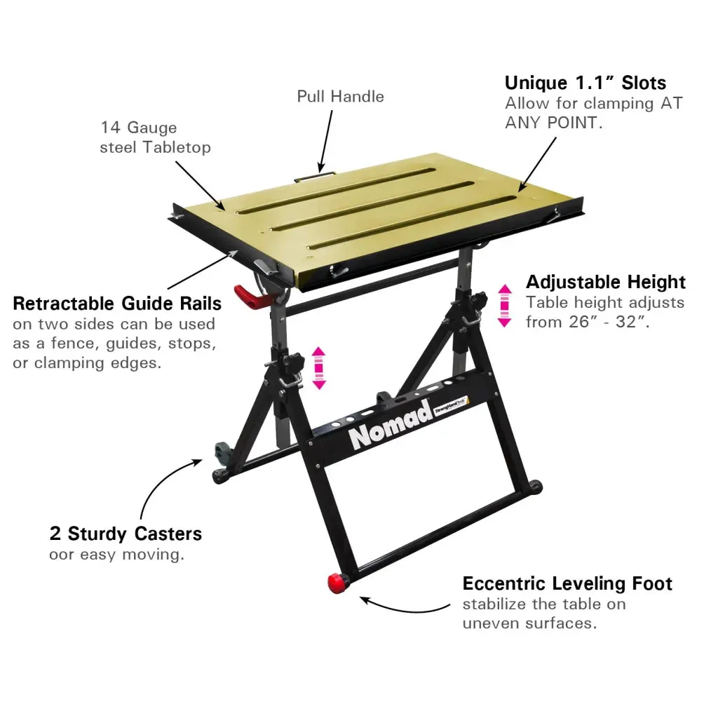 STRONG HAND EUROPE Nomad kit de table de soudage 11 pièces