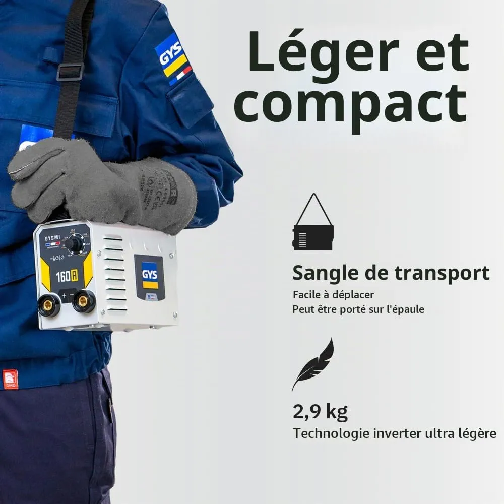 GYS Gysmi 160A poste à souder MMA inverter