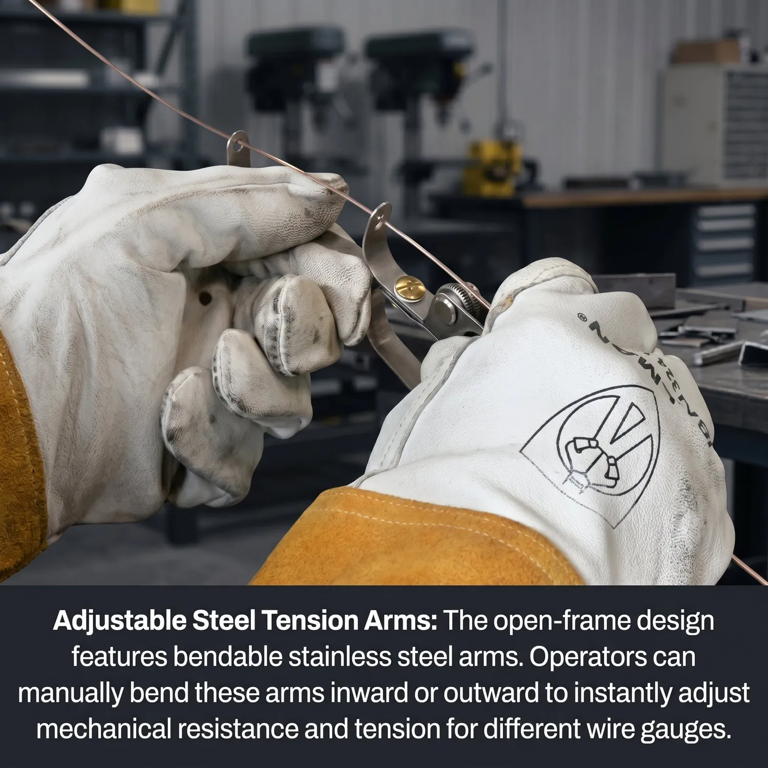 Strong Hand avance-baguette TIG 2,4 mm inox 0,1 lb