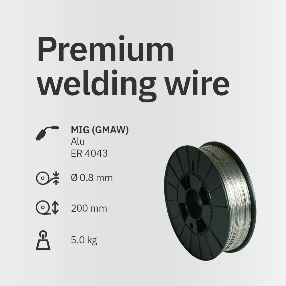 GYS fil plein ER308LSi MIG/MAG inox 0,8 mm 5 kg S200