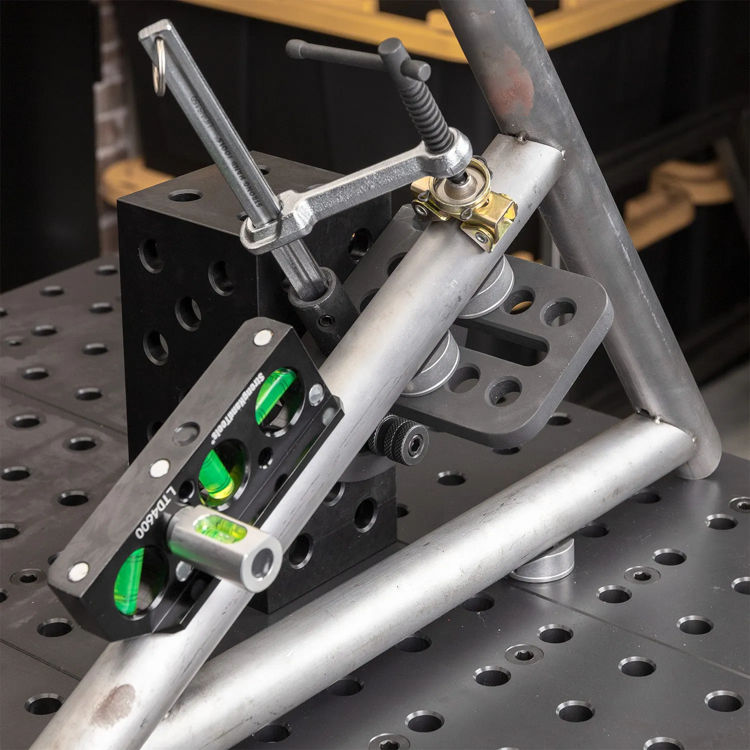 Strong Hand 3-Axis niveau magnétique alu 15 cm