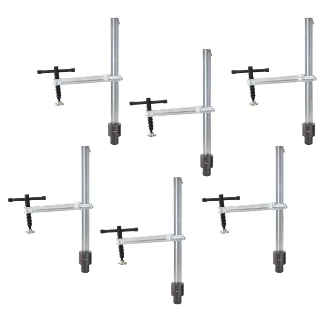 STRONG HAND EUROPE Inserta Clamps T28-64130T pince de bridage 178 mm lot de 6