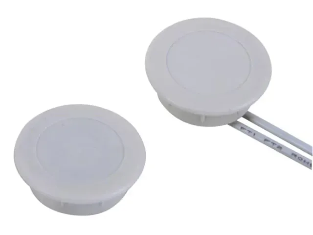 Velleman Edge Lit Series contact magnétique Reed 25 mm blanc NC filaire