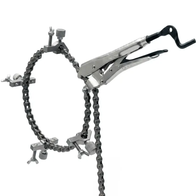 Strong Hand Europe The Python pince chaine alignement tubes inox 360°