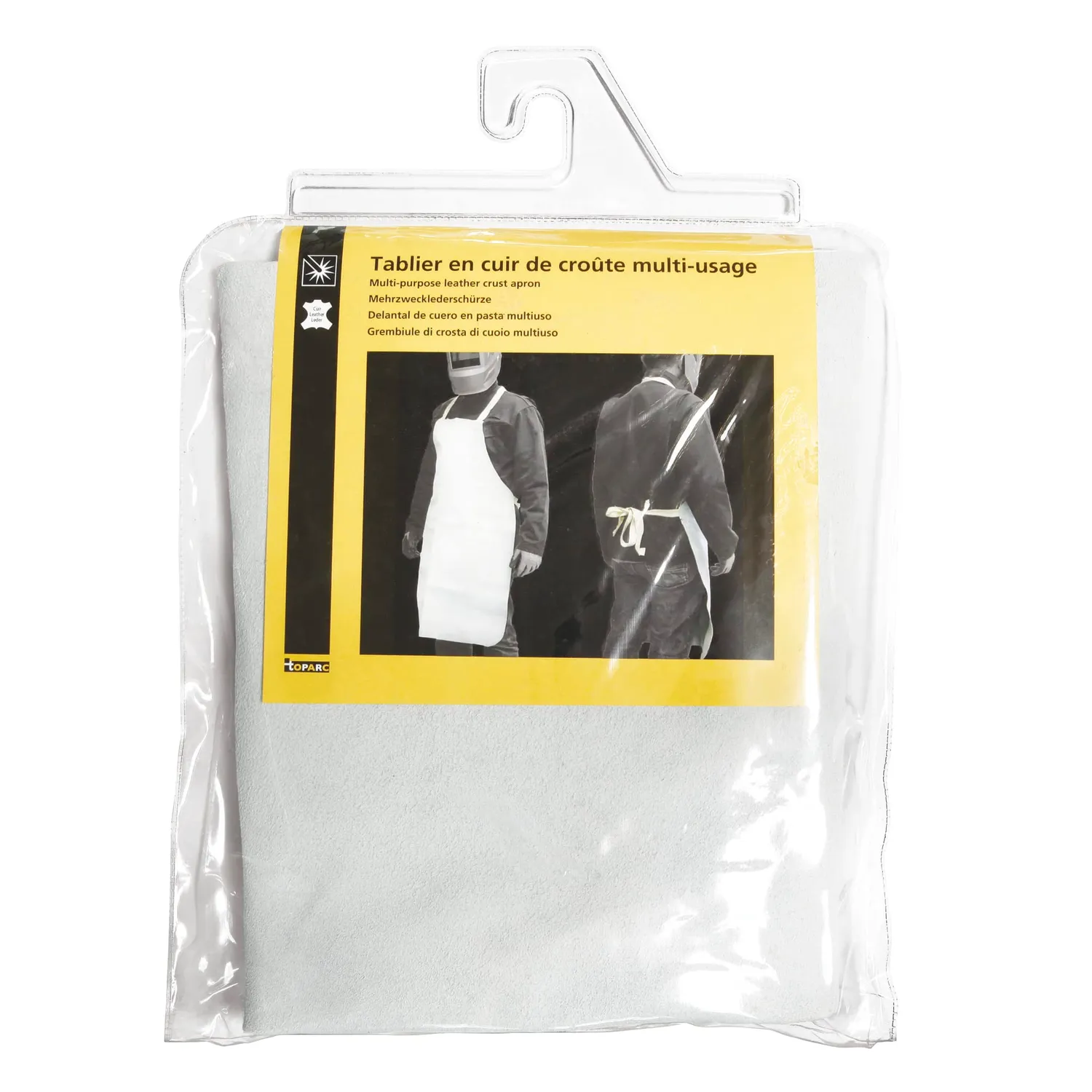 GYS Multi-usage tablier de soudeur en croûte de cuir, taille unique