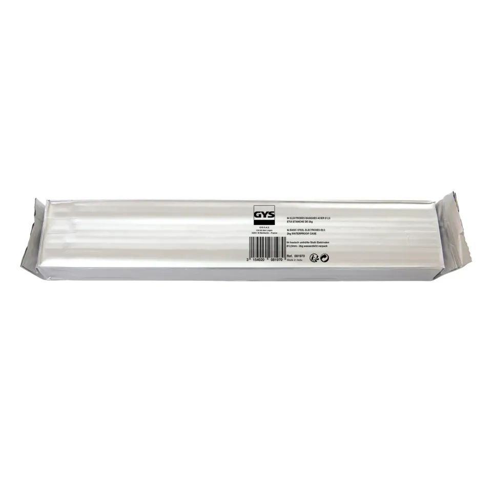 GYS E7018 électrodes soudage 2,5 mm 2 kg basiques