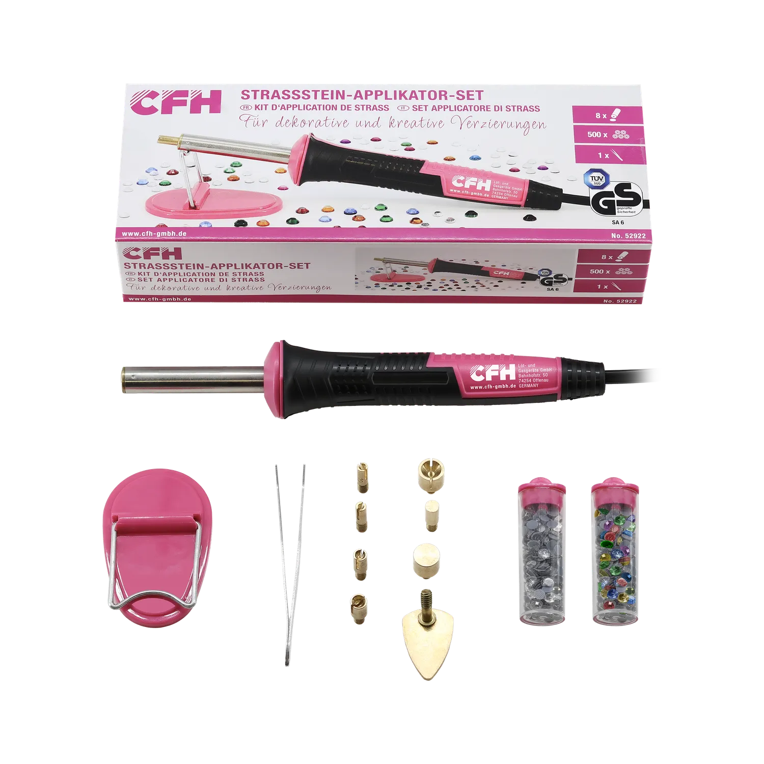 CFH SA 922 applicateur de strass 500 pièces 6 W