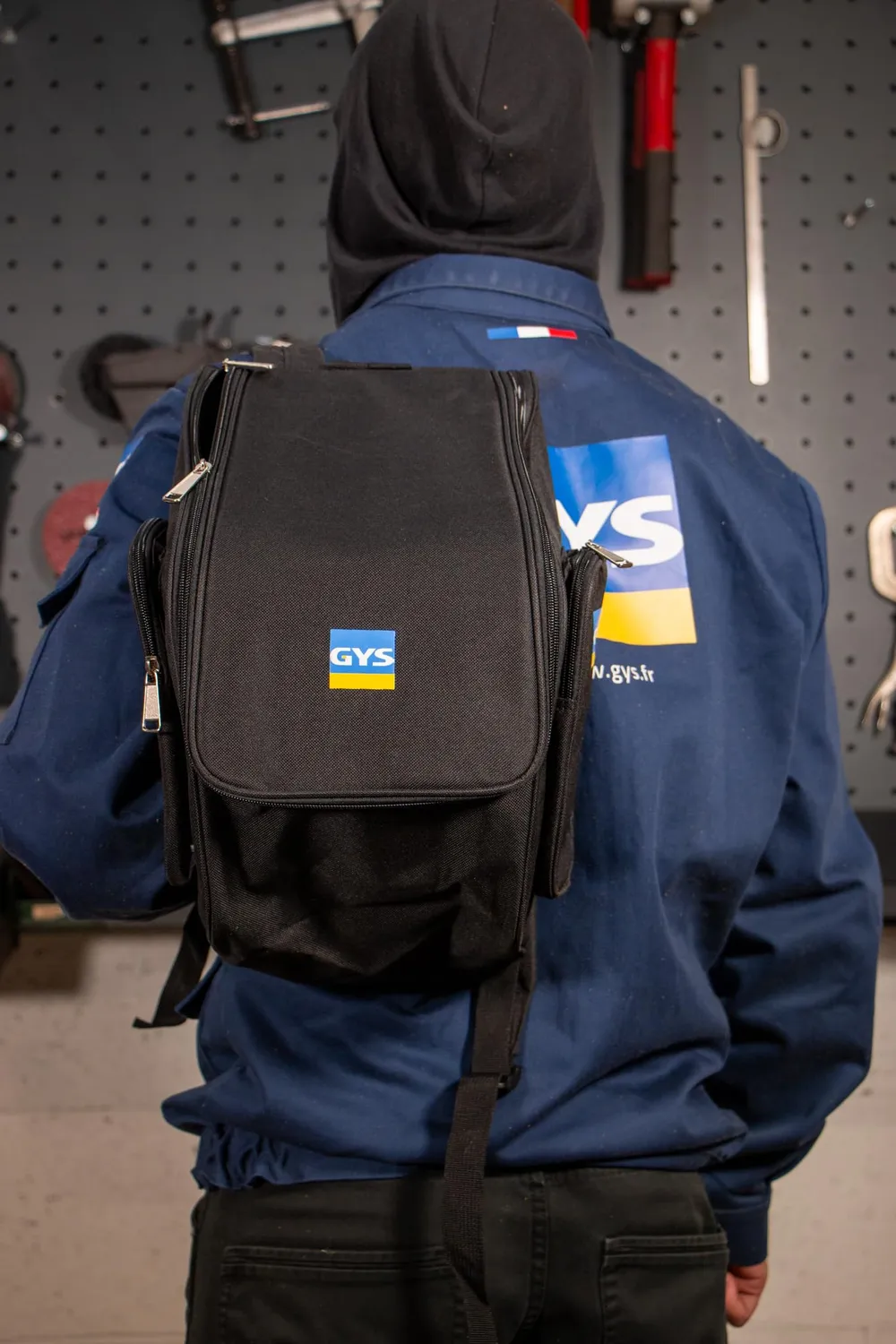 GYS Sac à dos porte-casque et masque de soudage