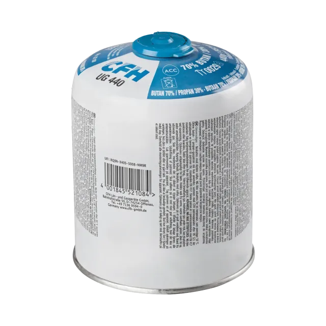 CFH UG 440 cartouche de gaz 440 g raccord vissé