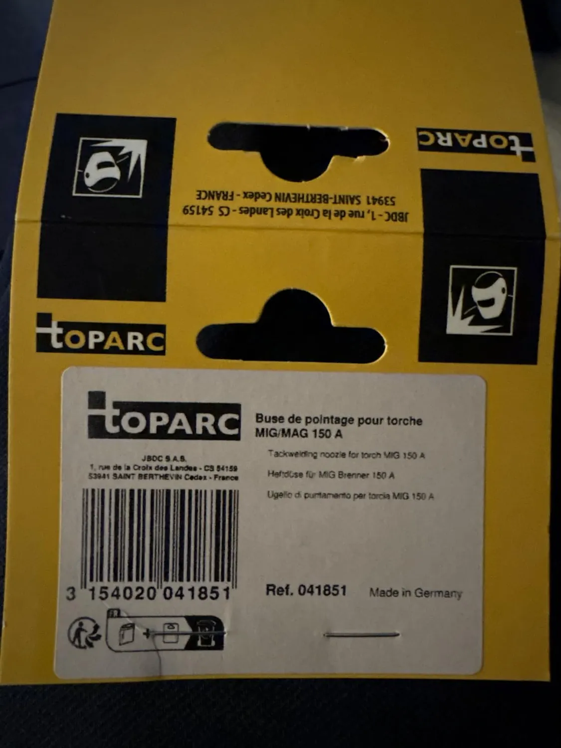GYS buse de pointage Ø12 pour torche MIG 150 A