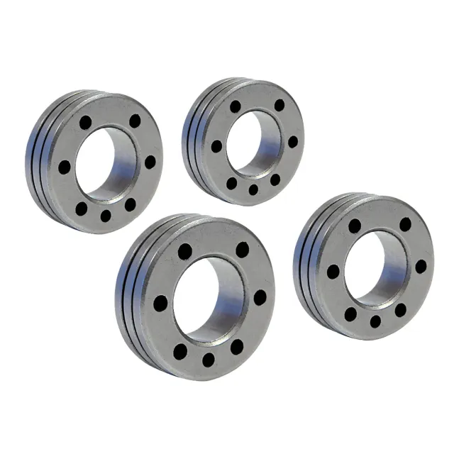 GYS TWIN Type C galets d’entraînement fil fourré acier Ø 1,2/1,4 mm lot de 4
