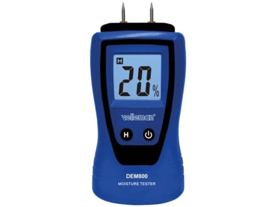 Velleman GP Series humidimètre matériaux LCD 5 à 90 % avec pile 9 V