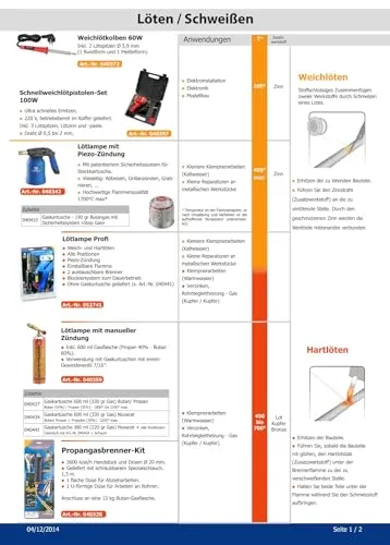GYS 040328 kit chalumeau chauffeur 3 brûleurs 3600 kcal/h