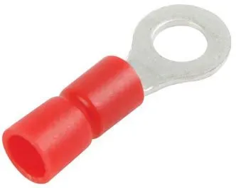 Velleman GP Series cosse à œil 3,7 mm rouge isolée