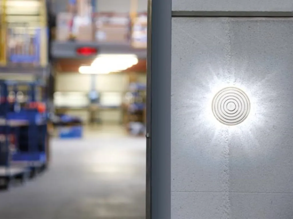 Velleman Edge Lit feu clignotant LED 100 mm 12 V blanc