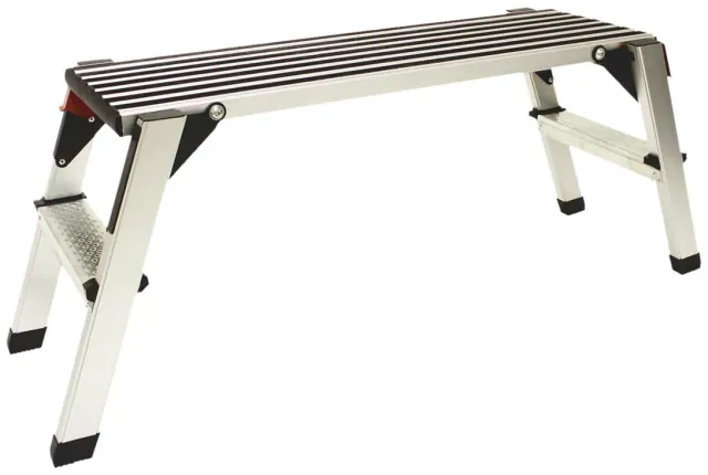 GYS marche-pied pliable aluminium pour atelier