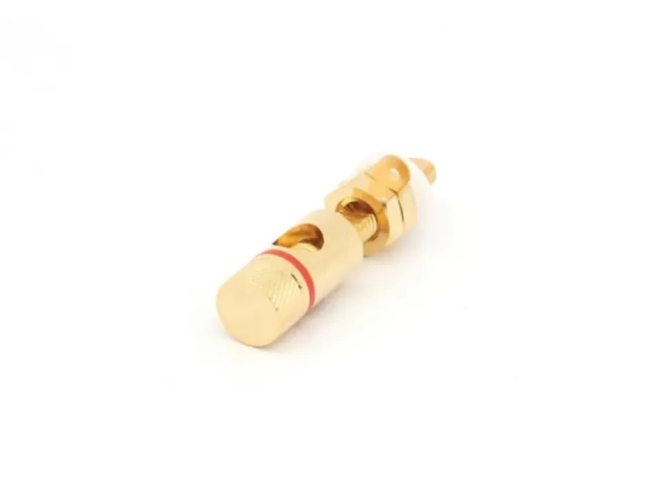 Velleman GP Series connecteur haut-parleur doré rouge