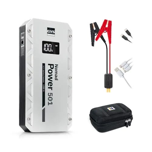 GYS Nomad Power 501 booster 12 V 5,25 Ah compact