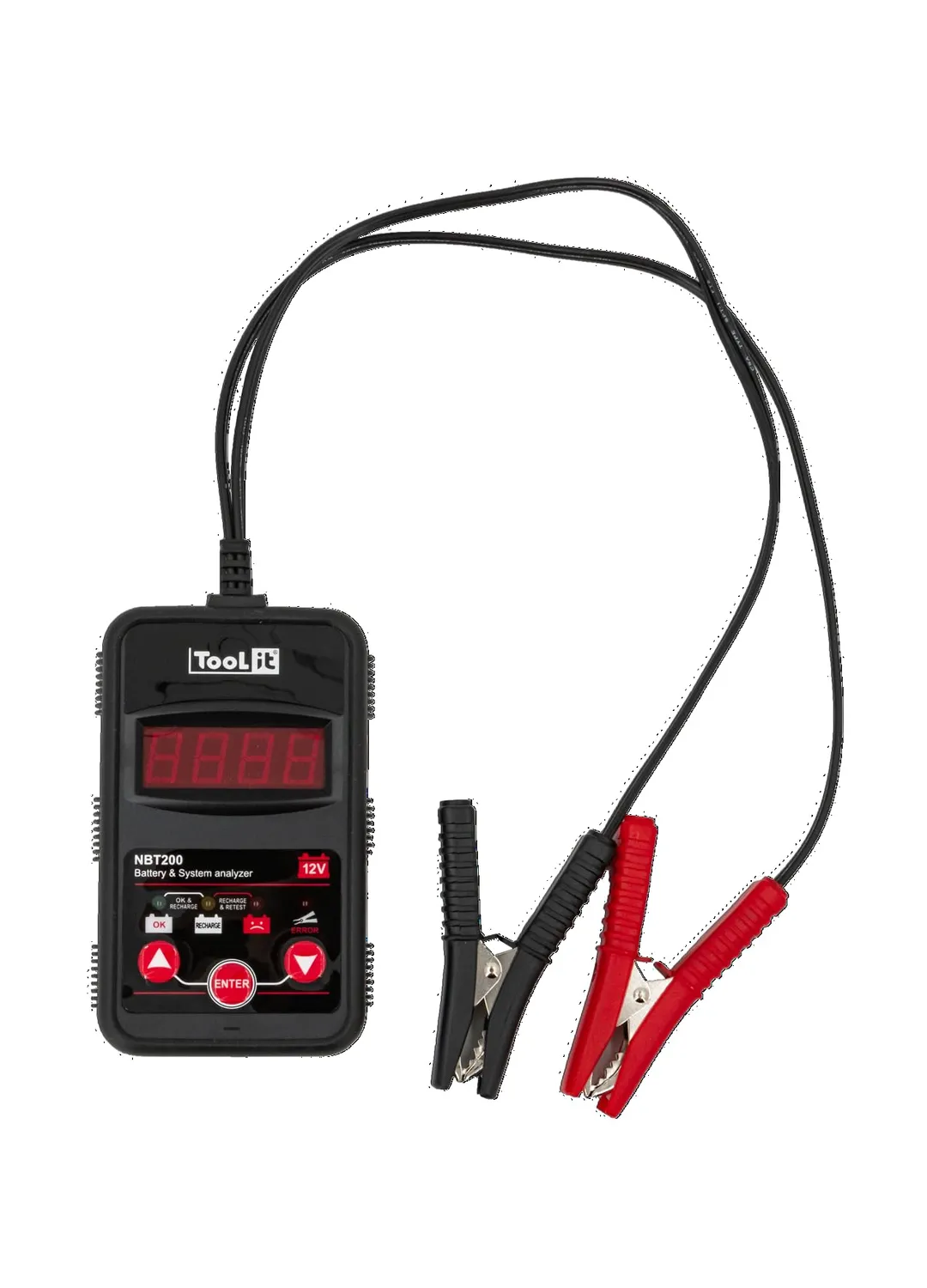 GYS 024168 testeur de batterie 12 V avec colliers plomb