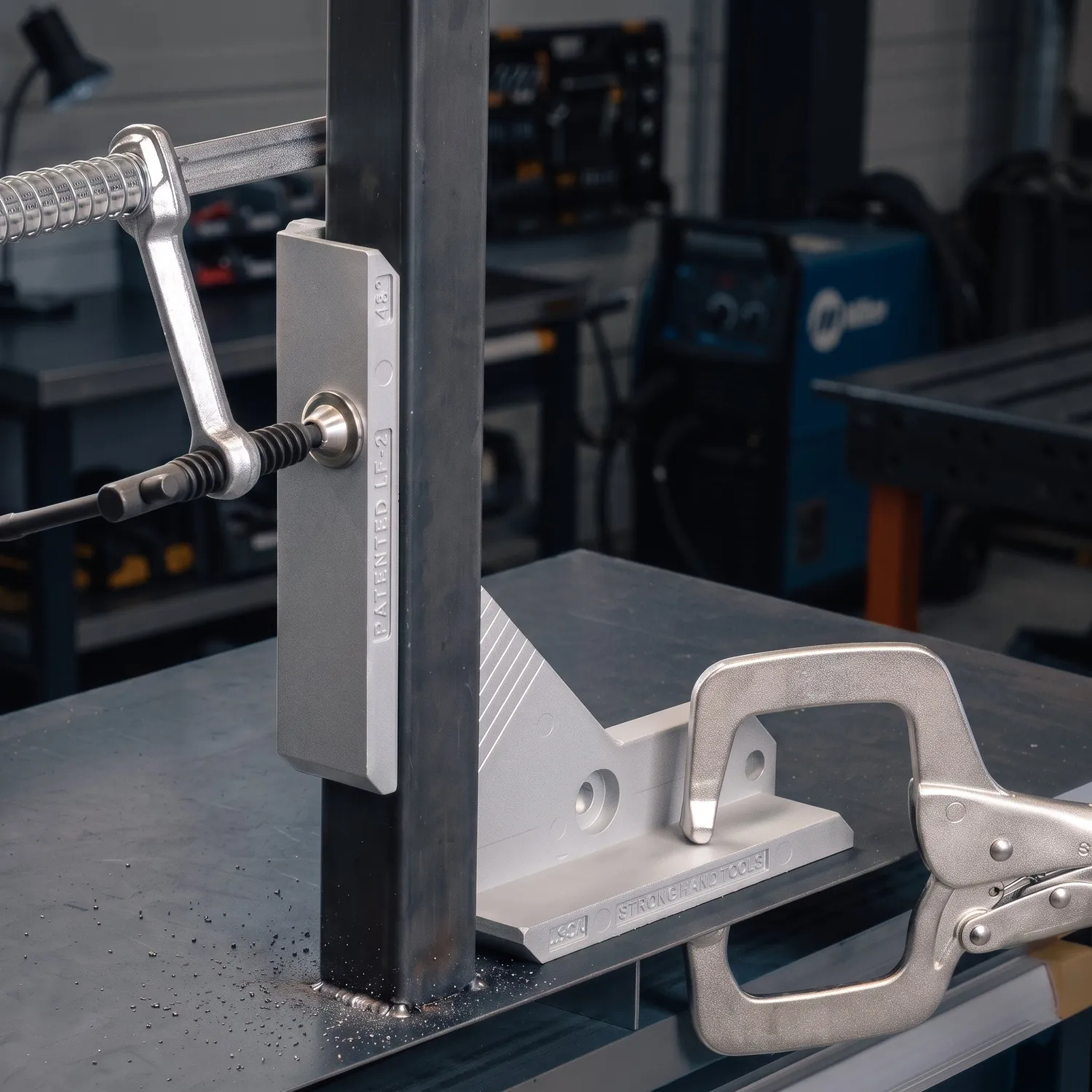 Strong Hand Tru-Angle gabarit de soudage à 90° en aluminium