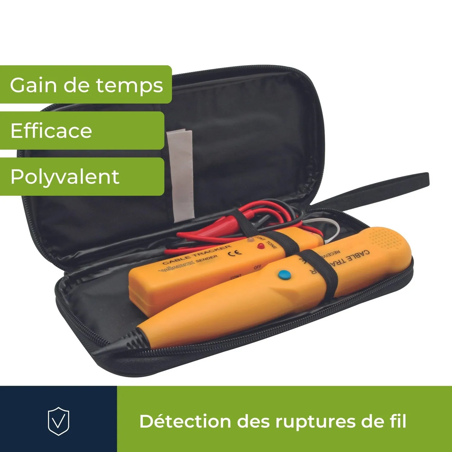 Velleman GP Series détecteur de câbles avec générateur de tonalité