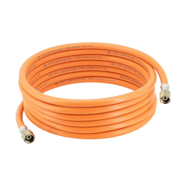 CFH VS 760 tuyau de gaz caoutchouc 5 m G 3/8 LH