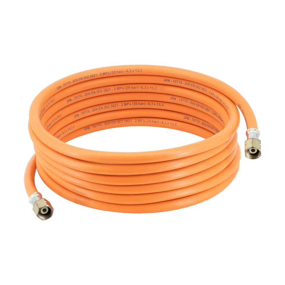 CFH VS 760 tuyau de gaz caoutchouc 5 m G 3/8 LH