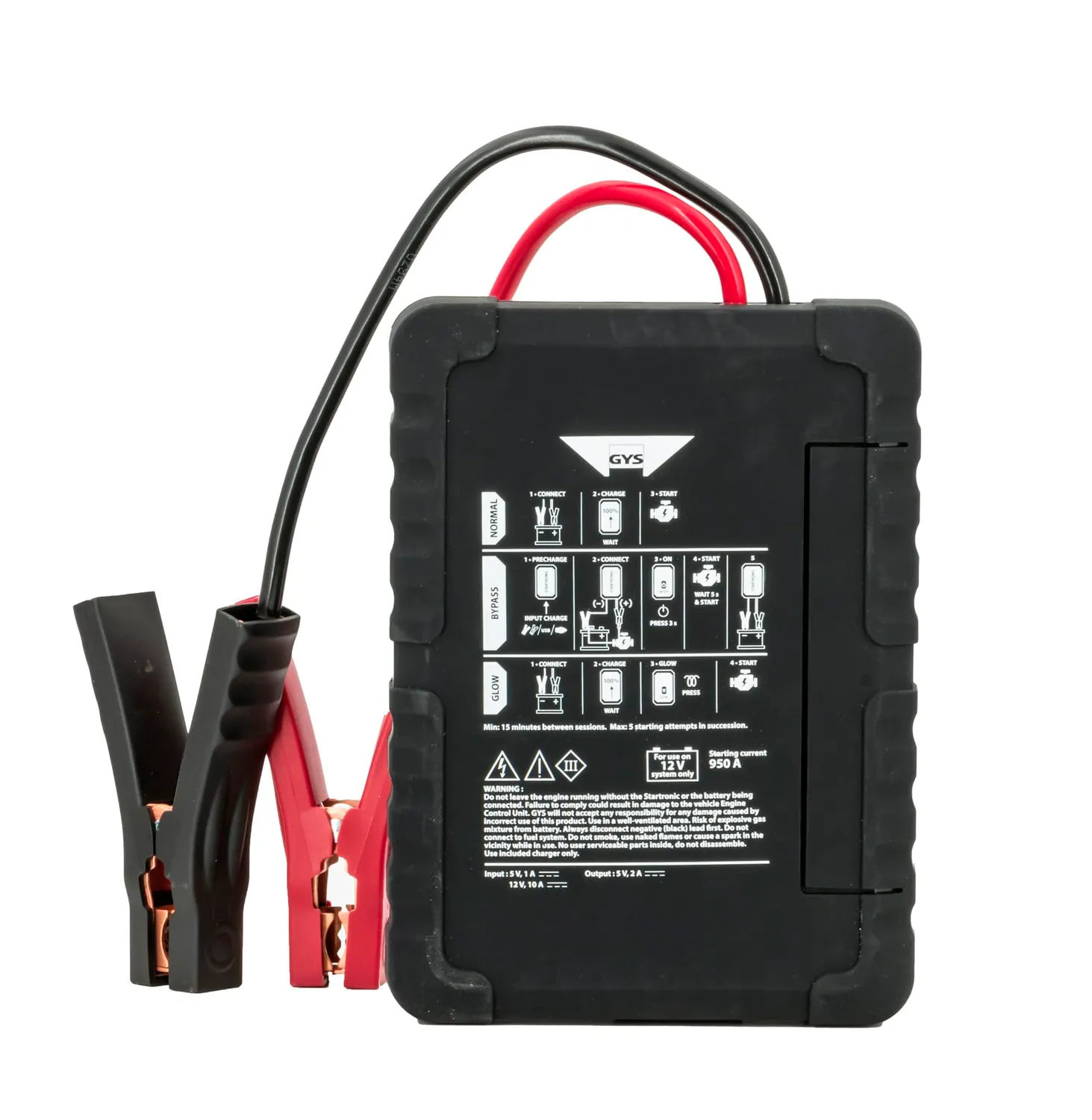 GYS Startronic Hybrid 950 booster 12V supercondensateurs
