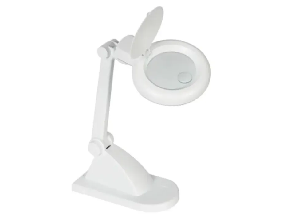 Velleman VTLLAMP lampe-loupe 12 W blanche, grossissement 1,75× et 4×