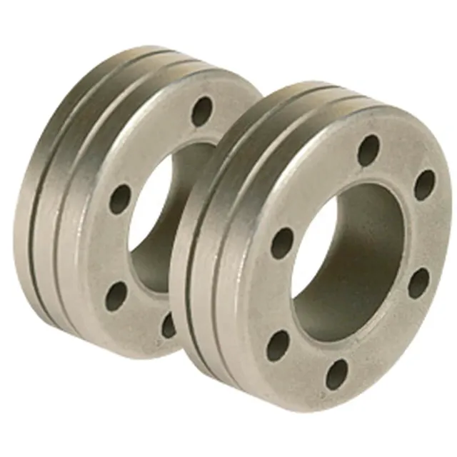 GYS Galets type C galets d’entraînement acier 0,8/1,0 mm lot de 2