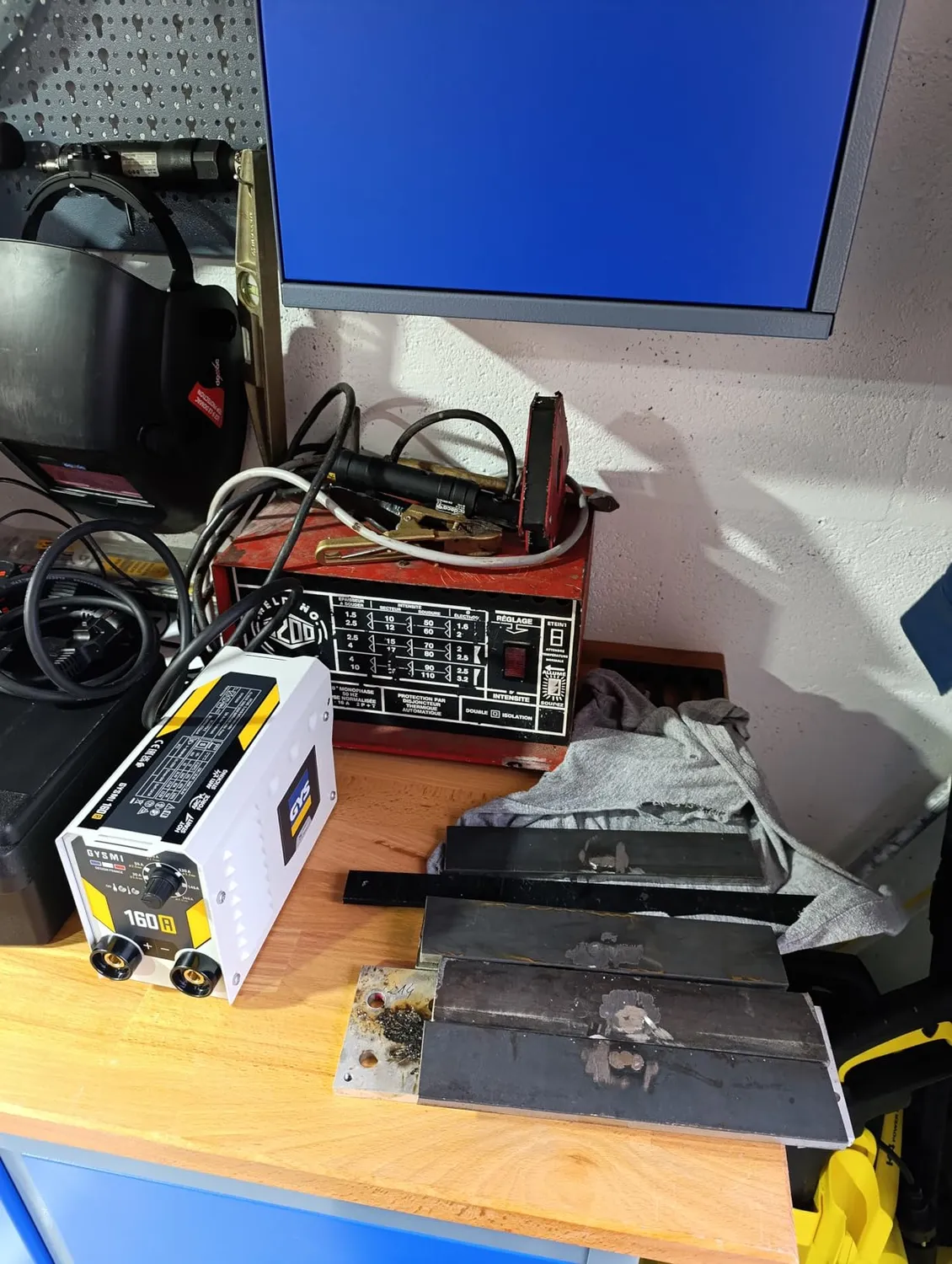 GYS GYSMI 160A poste à souder MMA 160 A avec valise
