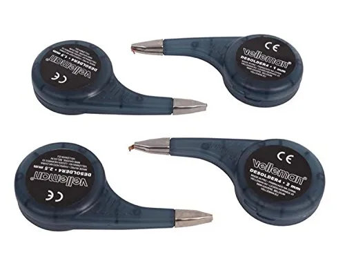 Velleman GP Series tresse à dessouder 4 pièces 150 cm avec distributeur