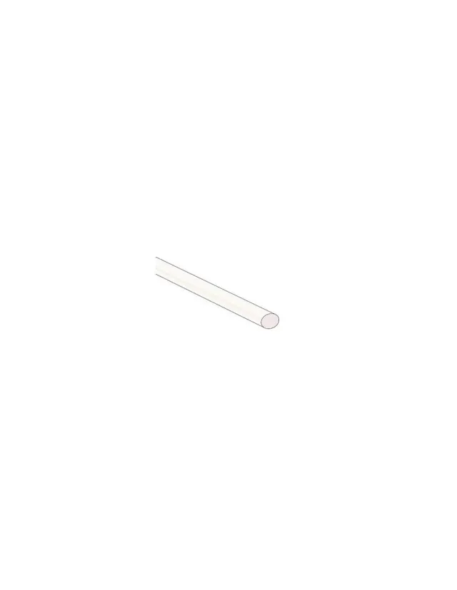 Velleman GP Series STB48 C gaine thermorétractable transparente 4,8 mm, 50 pièces