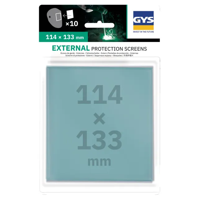 GYS écrans externes GYSMATIC 9/13-5/13 SPACEVIEW 114 x 133 mm x10