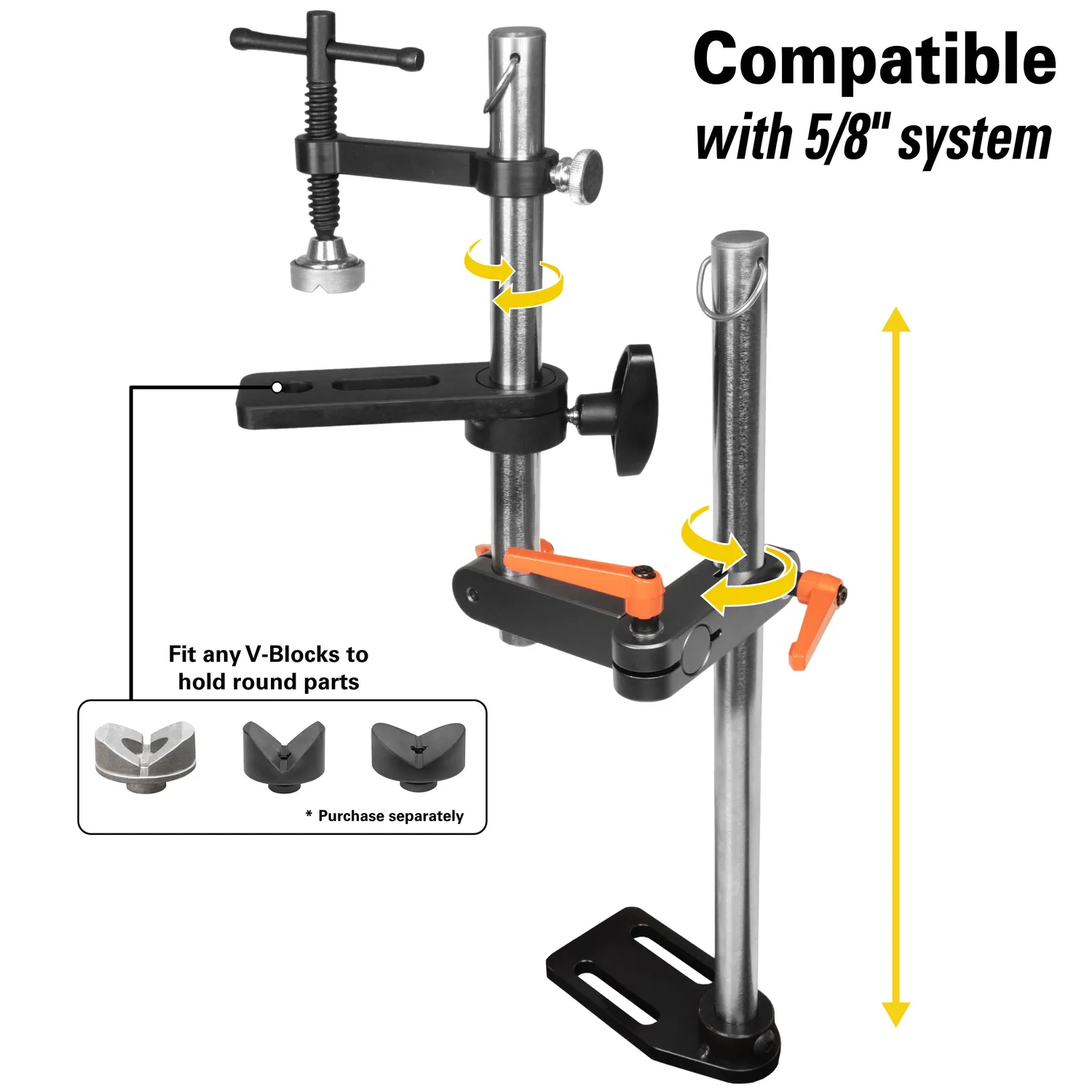 STRONG HAND EUROPE APC250 Precision Positioning Clamp pince de positionnement réglable 18 pouces