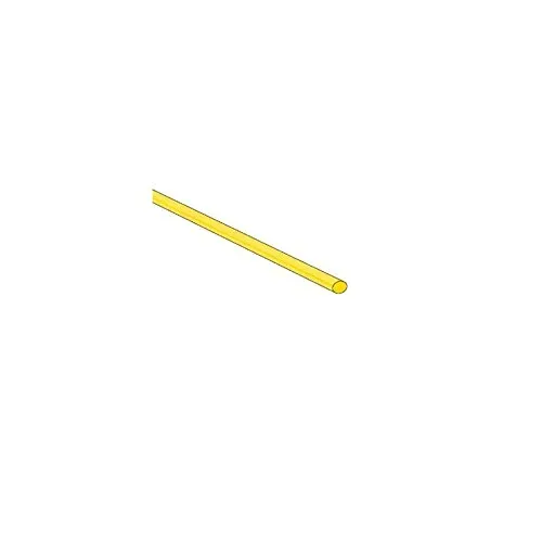 Velleman GP Series STB24Y gaine thermorétractable jaune 2,4 mm x 50 ignifuge