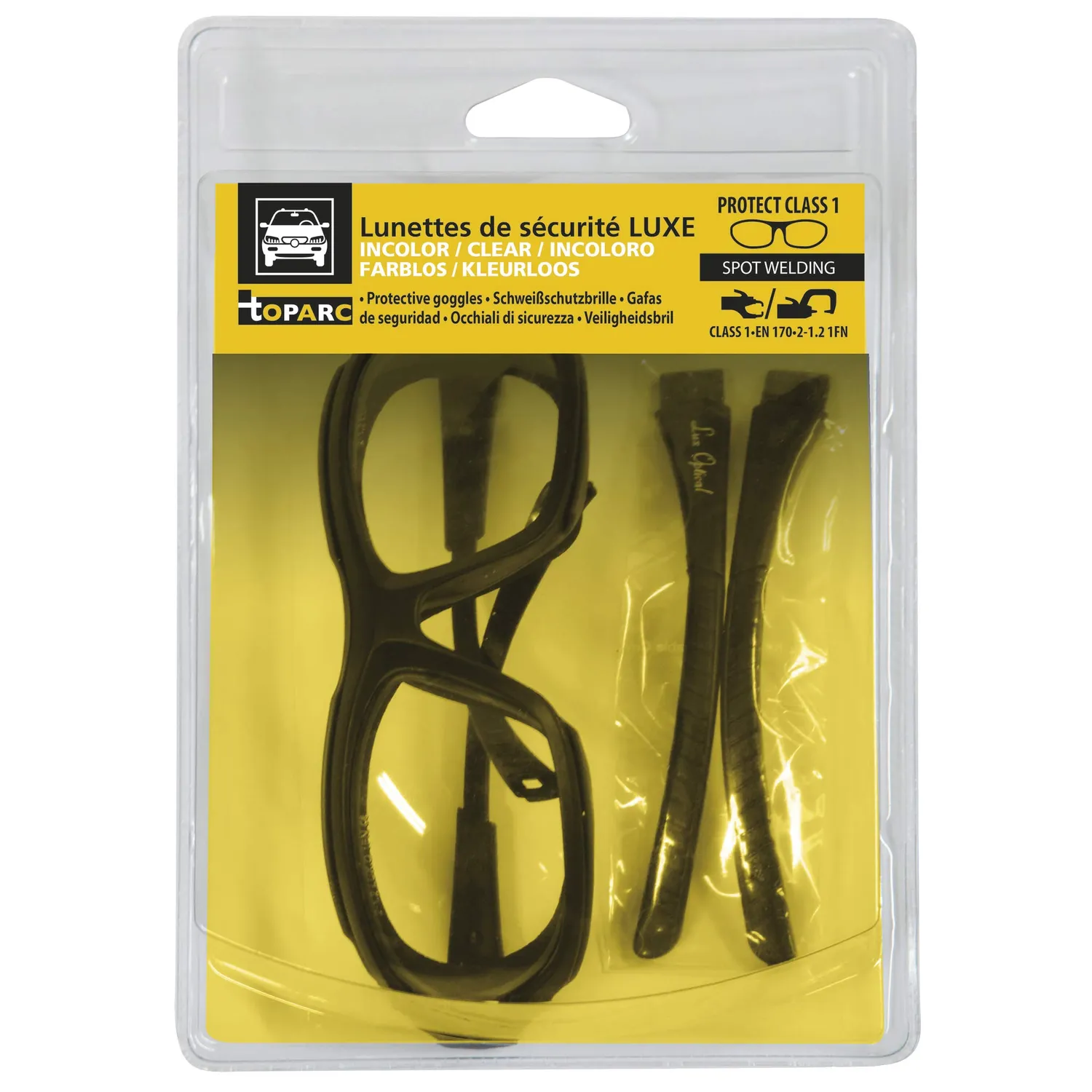 GYS Lunettes de protection Luxe incolores