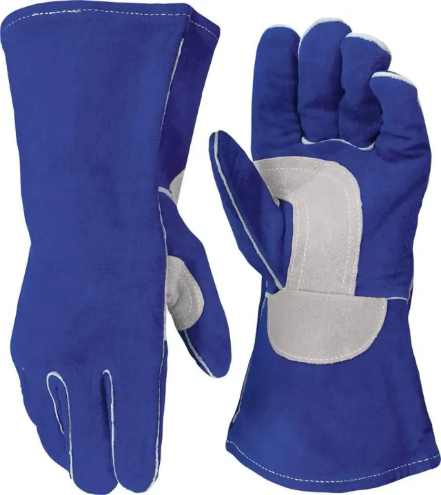 GYS gants de soudeur renforcés cuir doublés