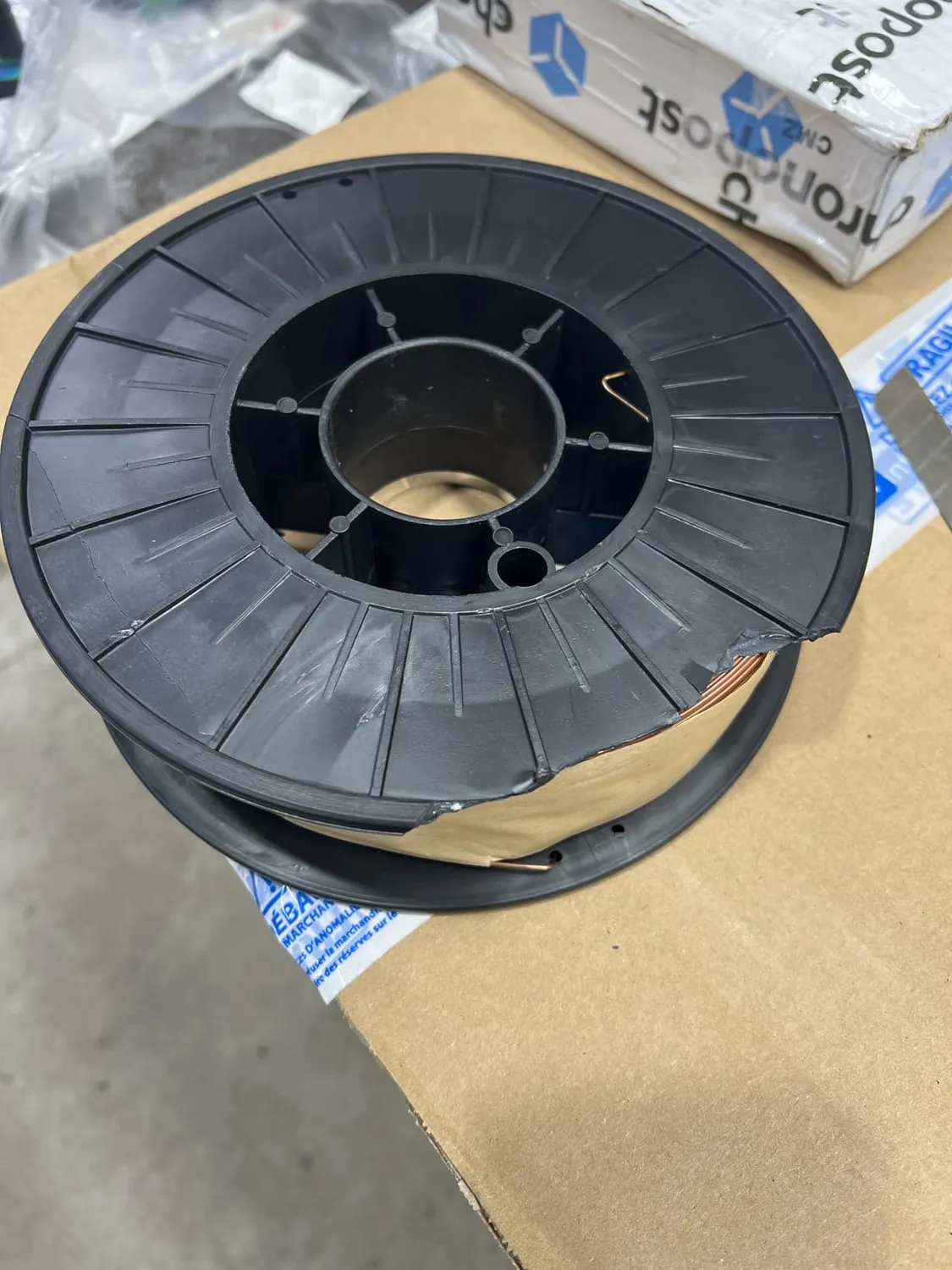 GYS fil acier G3Si1 ER70S-6 Ø 1 mm bobine 5 kg, MIG/MAG