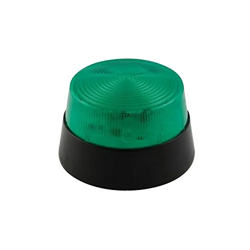 Velleman Edge Lit voyant clignotant LED vert 12 V 77 mm intérieur