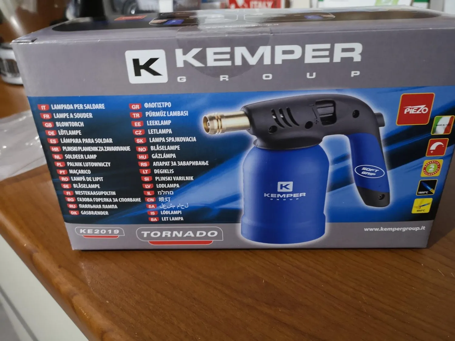GYS lampe à souder allumage piezo bleue 1 pièce