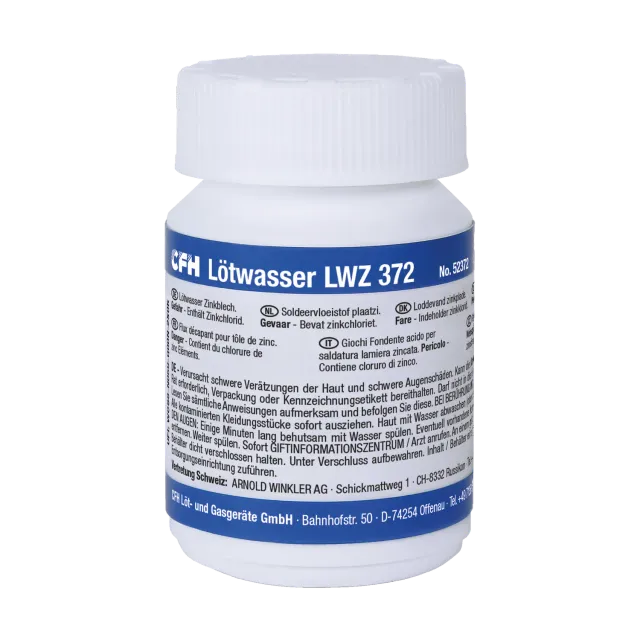CFH LWZ 372 eau à souder pour zinc 100 g