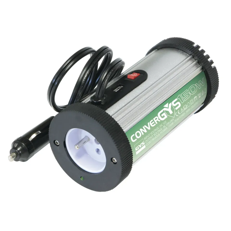 GYS Convergys 150 convertisseur voiture 150 W 230 V et USB