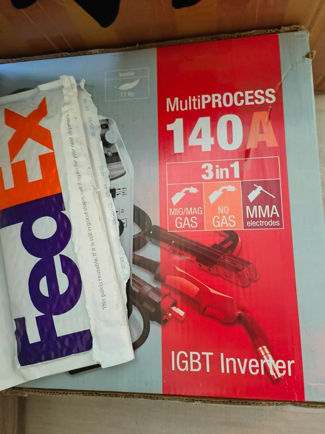 GYS Easymig 140 poste à souder MIG/MAG MMA 230 V fil fourré